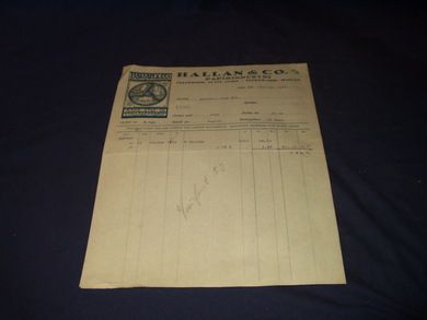 Hallan & Co Papirindustri 1928