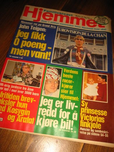 1978 nr 022 Hjemmet JAN TEIGEN