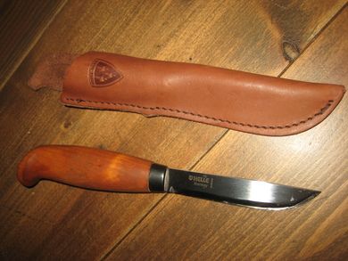 Pen HELLE kniv i slire