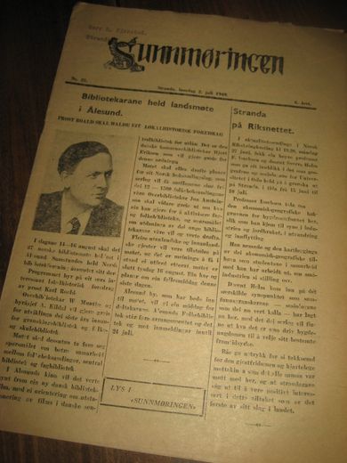 1949 nr 025 Sunnmøringen 2 juli