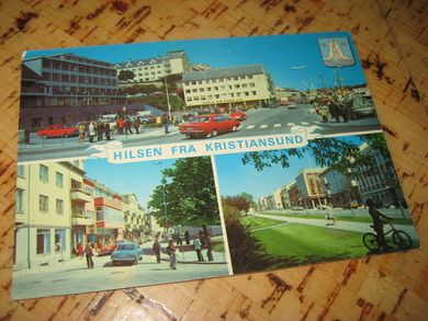 Kristiansund, Ubrukt kort, Normann, T-B-30.