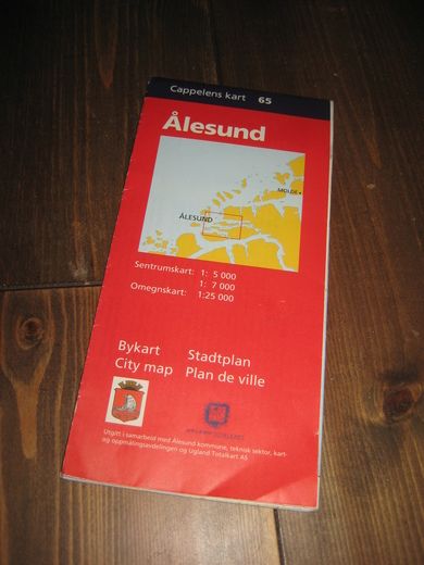 Ålesund Cappelens kart 65 1997