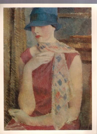 Vladimir Lebedev: Portrett av N S Nadjezjdina 1927