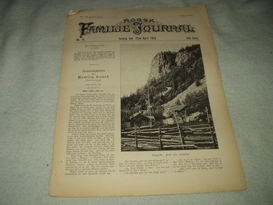 1900 nr 016 NORSK FAMILIE JOURNAL