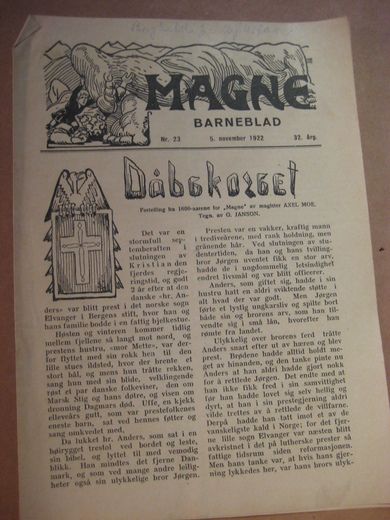 1922 nr 023 MAGNE BARNEBLAD