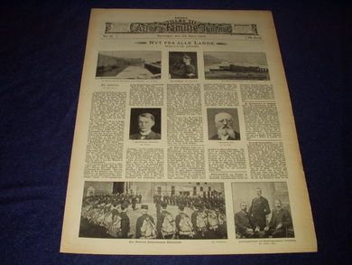 1904 nr 017 Tilæg fra Alleras Familie Journal NYT FRA ALLE LANDE