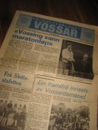 FRIIDRETTSBLADET VOSSAR, desember 1981. 
