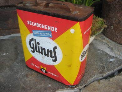 KANNE fra FINN HVISTENDAHL OSLO 50 TALLET Selvbonende Glins ca 22*10 cm stor 25 cm høg