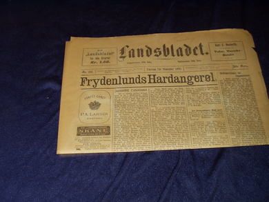 1895 nr 261 Landsbladet