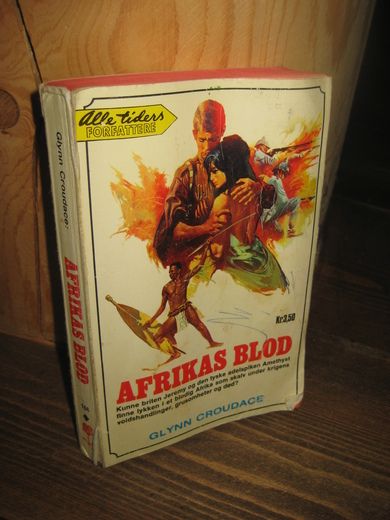 CROUDACE: AFRIKAS BLOD Bok nr 166 1969