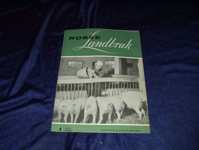 1960 nr 001 NORSK Landbruk