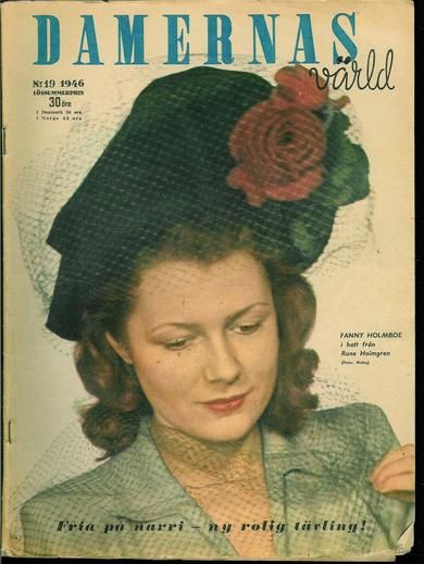 1946 nr 019 DAMERNAS vårld