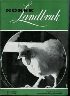 1963 nr 001 NORSK Landbruk