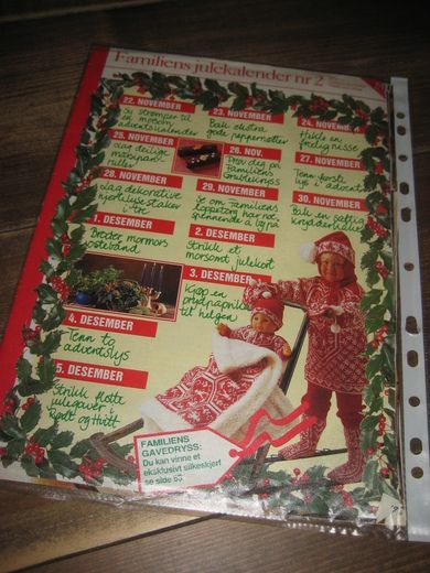 Familiens julekalender nr 2 1994