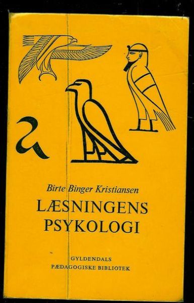 Kristiansen, Birte Binger: LÆSNINGENS PSYKOLOGI. 1974.