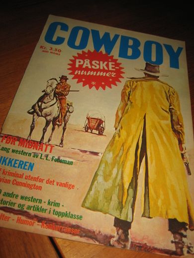 1974 nr 007 PÅSKENUMMER COWBOY