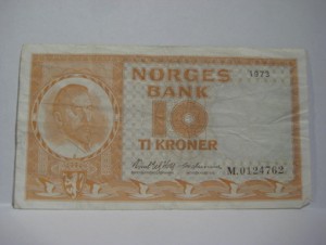 1973, 10 KRONER, M0124762