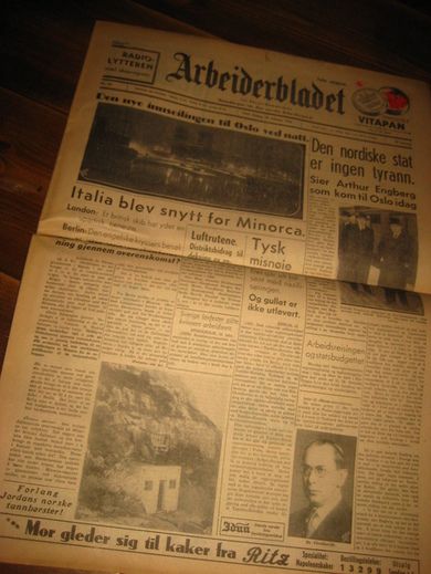 1939 nr 035 Arbeiderbladet