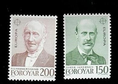 1980, AFA 047-048, Færøyane