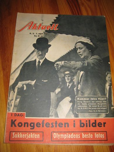 1952 nr 016 Aktuell Kongefesten i bilder