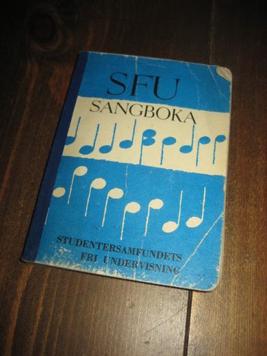 SFU SANGBOKA. ( STUDENTERSAMFUNNET) 1961.