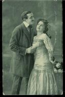 Pent postkort fra tidleg 1900