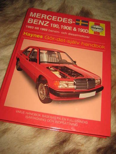 mercedes benz 190 190e 190d Gjør det selv handbok 2002