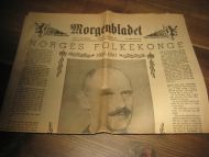 1945 nr 164 Morgenbladet NORGES FOLKEKONGE
