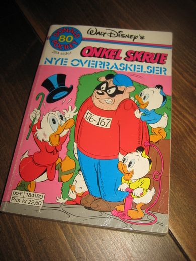 ONKEL SKRUE NYE OVERASKELSER Bok nr 80