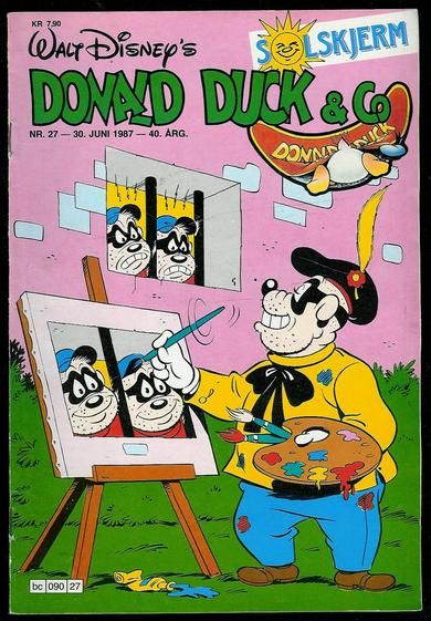 1987 nr 027 Donald Duck & Co