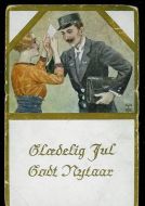 Julekort fra tidleg 1900.