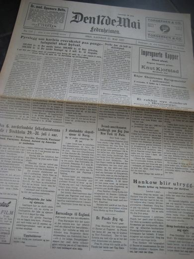 1927 nr 116 Den 17de Mai
