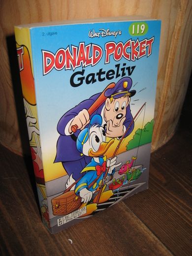 2004 nr 119 2 utgave DONALD POCKET Gateliv