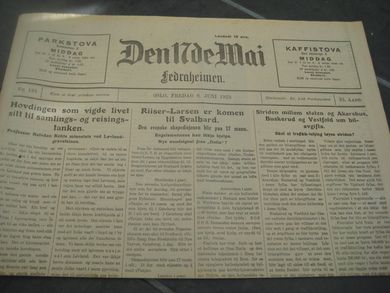 1928 nr 131 Den 17de Mai