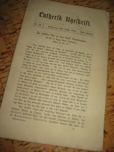 1884 nr 016 Luthersk Ugetidskrift