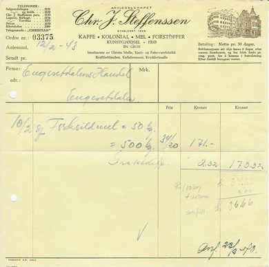 Chr J Steffensen Aalesund 1943