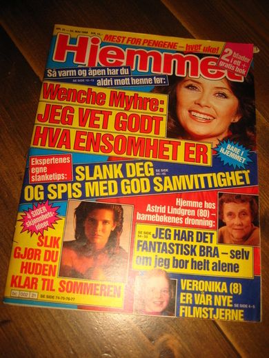 1988 nr 021 Hjemmet WENCHE MYHRE