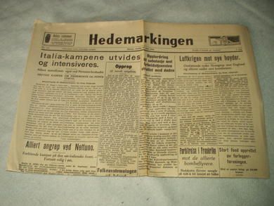 1944 nr 118 HEDEMARKINGEN