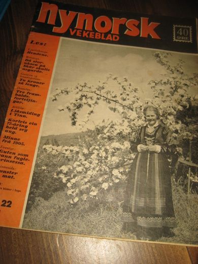 1941 nr 022 Nynorsk VEKEBLAD