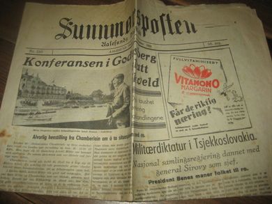1938 nr 216 Sunnmørsposten