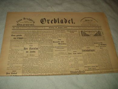1905,nr 189, Ørebladet.