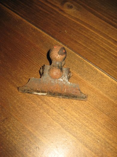 Gammel regningsholder fra eldre krabod kontor 40 tallet