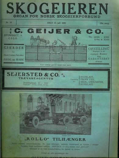 1925 nr 014 SKOGEIEREN