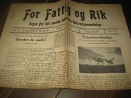 1930 nr 027 For Fattig og Rik