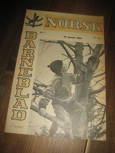 1966 nr 001 NORSK BARNEBLAD