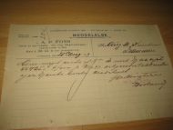 MEDDELELSE FRA A.P. FOSS, Kristiania 20de aug. 1899.
