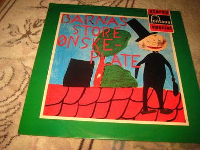 BARNAS STORE ØNSKEPLATE 1969