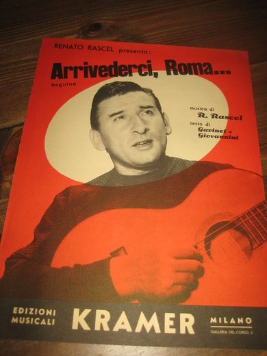 Arrivederci, Roma. 1954.