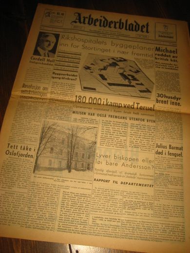 1938 nr 004 Arbeiderbladet