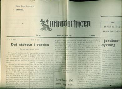 1951 nr 024 Sunnmøringen
